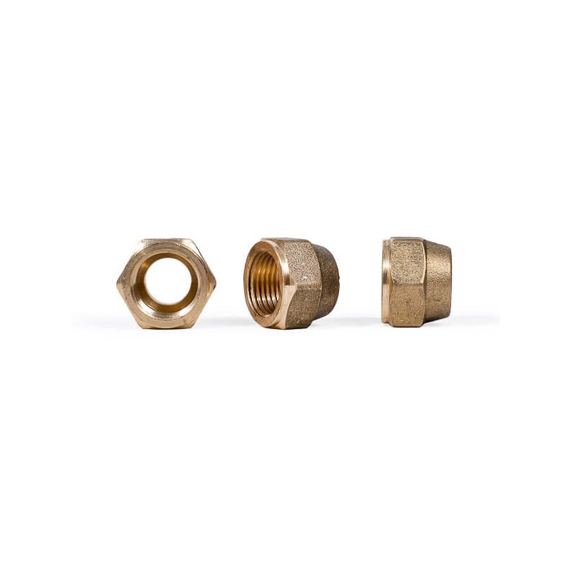 CASTEL 7010/44 Flare Nut 1/2"