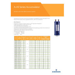 EMERSON 016256 A-AS 3105 Suction Accumulator 5/8