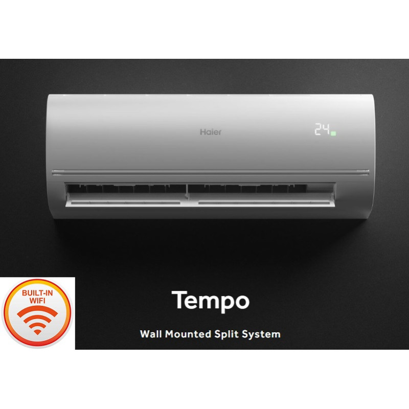 Haier 2.5kW Tempo Wall-Mounted Inverter Split System