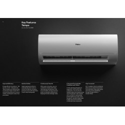 Haier 2.5kW Tempo Wall-Mounted Inverter Split System