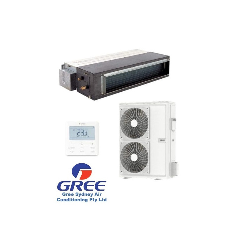 16.0kW GREE U-Match Ducted System Single Phase (GUD160W)